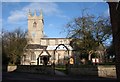 Clayworth Church in winter 