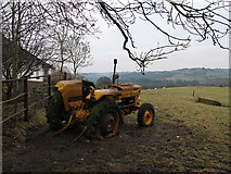 SJ8759 : Tractors graveyard (1) by Stephen Craven