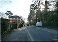 Looking southwards down Glen Eyre Road