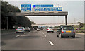 SD7703 : M60 Motorway, Approaching J15 by David Dixon