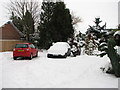 Snow scene near Morpeth