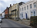 Georgian houses in Church Street, Isleworth riverside