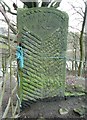 Estate boundary stone, Dan Lane, Elland