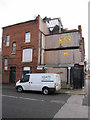 Derelict building on the corner of Treborth Street, Toxteth