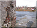 Corner of Rhiwlas Street and a bench mark