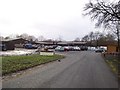 Busy car park at Hammerlands