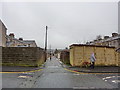 Back street between Manor Street and Burnley Road, Accrington