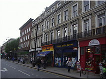 TQ2984 : Shops on Kentish Town Road by David Howard