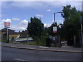 West entrance to Drayton Green station