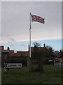 The Millennium Flagpole at Egmanton