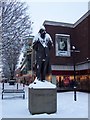 A snowy Edward Elgar