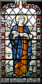 Holy Cross, Burley on the Hill - Stained glass window