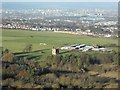 Gilbertfield Castle from Dechmont Hill