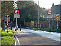 Entering Oxted