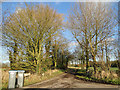 Entrance to Linstead Farm, Linstead