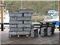 Fish boxes, Eyemouth Harbour