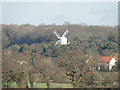 Overlooking the Bly Valley towards Holton Windmill