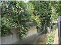 The River Ravensbourne east of Waterbank Road, SE6