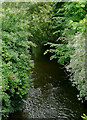 River Salwarpe in Droitwich, Worcestershire