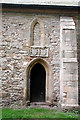 SK7368 : St Mary, Egmanton - Doorway by John Salmon