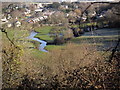 View over Cowbridge, from the west