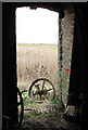 TG4609 : Six Mile House drainage mill - view through the door by Evelyn Simak