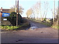 Public footpath to Forest Hill from Holton