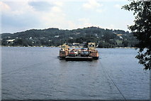 SD3995 : Windermere Ferry - 1983 by Helmut Zozmann