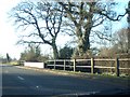 A bridge over a minor stream near Hand and Pen