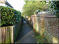 Footpath to Clare Cottages