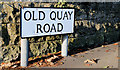 Old Quay Road sign, Marino, Holywood