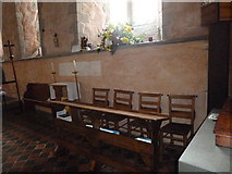 SU9503 : St Mary, Barnham: choir stalls by Basher Eyre
