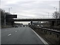 M6 Motorway - minor road overbridge at Crowsnest Farm