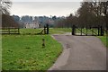 Melbury House:  Lane with Gate