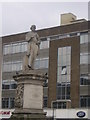 TQ2983 : Richard Cobden statue, Mornington Crescent by Christopher Hilton