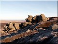 SK1397 : Rocks at Barrow Stones on the east side by John Fielding