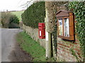 Frome St. Quintin: noticeboard and postbox