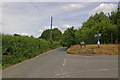 Junction of Place Farm Road with Whitehill Lane/Brewer Street