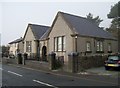 The former Carnegie Library and former Police Station at Deiniolen