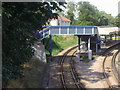 West Sutton station bridge and platform