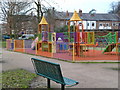 Play area in Hallam Coronation Gardens