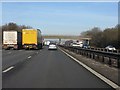 M6 Motorway approaching Hulme Hall Lane overbridge