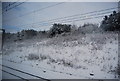 West Coast Main Line in a cutting near Milton Keynes Central