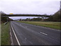 Bridge carrying farm road over the A31 near Holybourne
