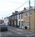 A row of houses and a detached house, Commercial Street, Griffithstown, Pontypool