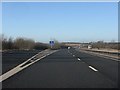 M54 Motorway - exit slip road, junction 7