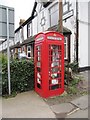 Phone box near the Station