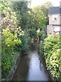 The River Ravensbourne south of Streamside Close, BR2