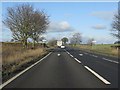 SJ3621 : A5 - crossroads near Gildimoors by Peter Whatley