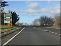 A5 approaching Aston Gates junction